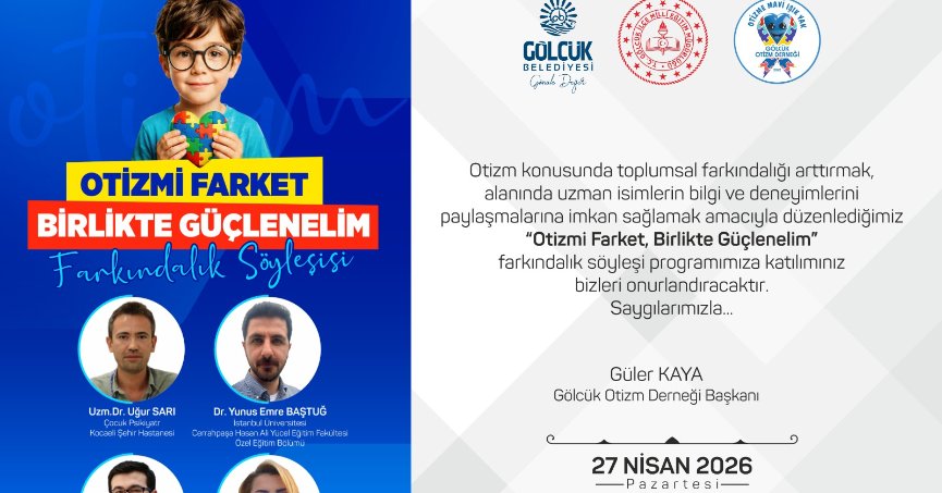 Gölcük’te Otizm Farkındalığı İçin Anlamlı Söyleşi