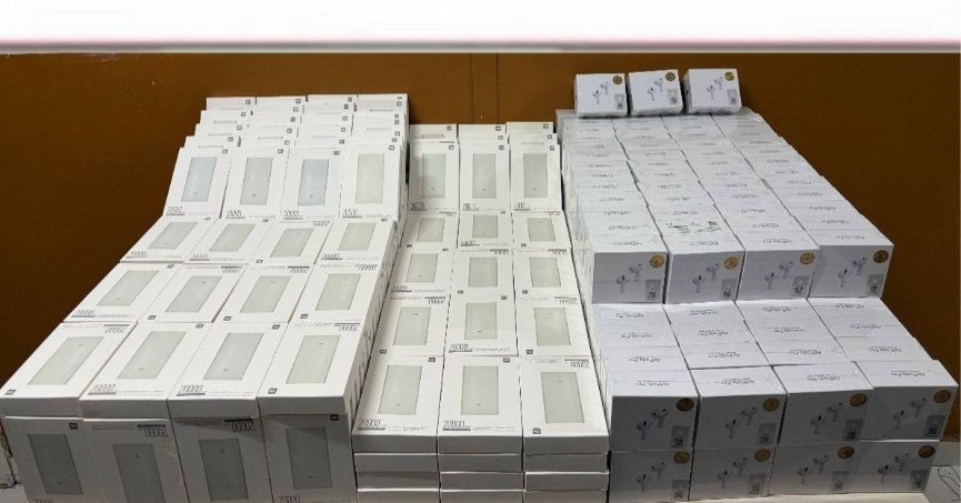 4,4 milyon TL’lik kaçak elektronik operasyonu