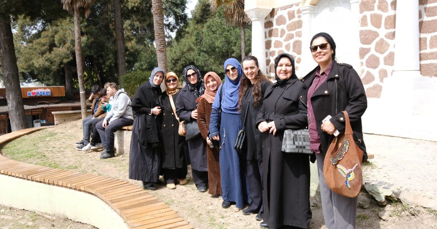 Kitapların izinde Kocaeli’yi adım adım keşfettiler