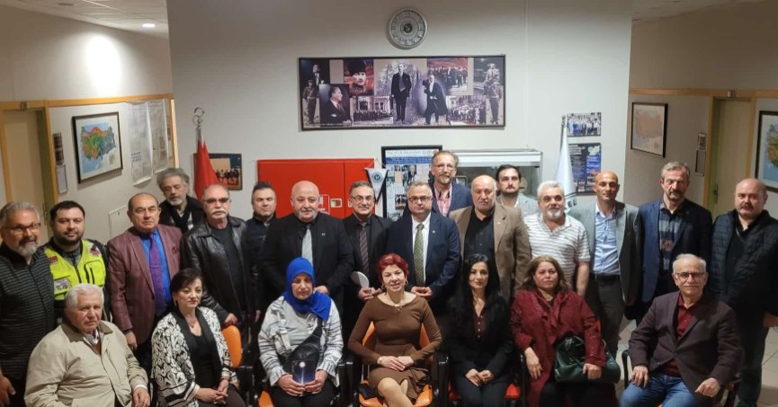 Kocaeli Milli Kuruluşlar Birliğinden Yeni Başkanlarına Hayırlı Olsun Ziyareti