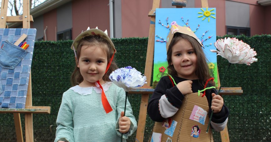 Lokomotif Çocuk Köyü’nde geri dönüşüm rüzgârı
