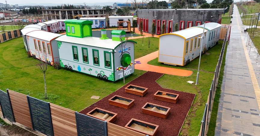 Gebze Lokomotif Çocuk Köyü hizmete giriyor