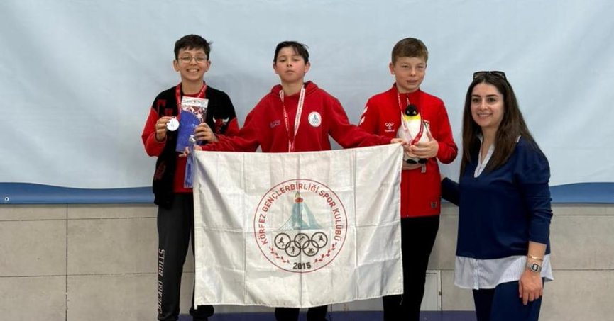 Körfezli yüzücüler Azerbaycan’da ülkemizi temsil edecekler