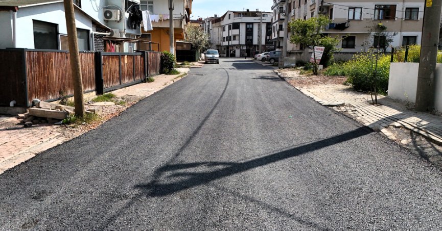 Altyapı sonrası Sırasöğütler’de yollar yenileniyor