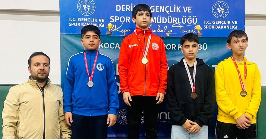 İH Oyunlarında Körfezli güreşçiler 4 madalya aldı