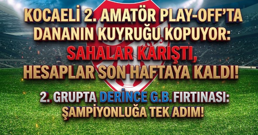  SAHALAR KARIŞTI, HESAPLAR SON HAFTAYA KALDI!  