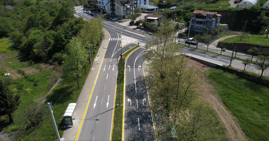 Başiskele’de yeni kavşak hizmete açıldı