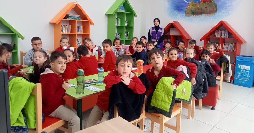 İZGİM’de minik öğrenciler hem öğrendi hem eğlendi
