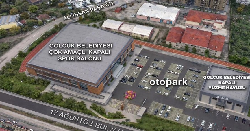 Gölcük'te 12 bin 500 metrekarelik alana spor tesisi inşa edilecek