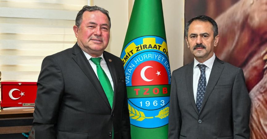 Vali Aktaş’tan Dünya Çiftçiler Günü’nde Ziraat Odası Ziyareti