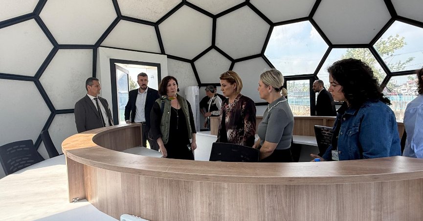 Fatma Başkan Çin dönüşü  Tekno Garaj’daki çalışmaları inceledi
