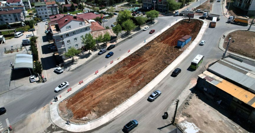 Büyükşehir’den örnek bir kavşak düzenlemesi daha