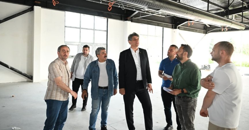 Başkan Kocaman’dan Acısu Spor Salonu’na Yerinde İnceleme