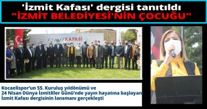 'İzmit Kafası' dergisi tanıtıldı