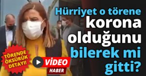 Hürriyet o törene korona olduğunu bilerek mi gitti?