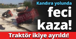 Kandıra yolunda FECİ KAZA