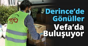 Derince’de Gönüller Vefa’da Buluşuyor