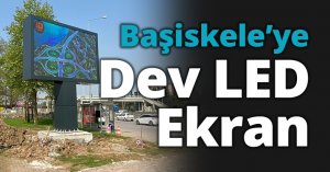 Başiskele’ye Dev LED Ekran
