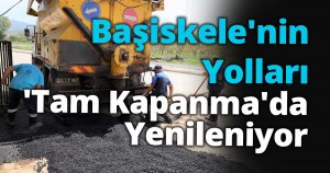 Başiskele'nin Yolları 'Tam Kapanma'da Yenileniyor