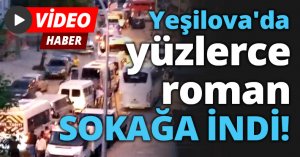 Yeşilova'da yüzlerce roman sokağa indi