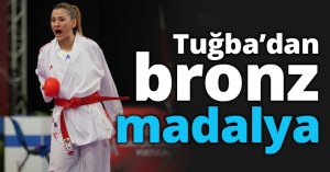 Tuğba’dan bronz madalya