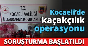 Jandarmadan kaçakçılık operasyonu