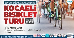 Kocaeli'de 19 Mayıs bisiklet turu düzenlenecek