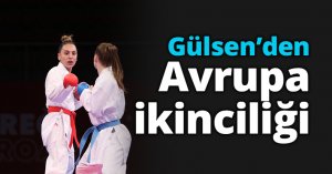 Gülsen’den Avrupa ikinciliği