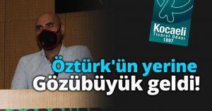 Öztürk'ün yerine Davut Gözübüyük geldi!