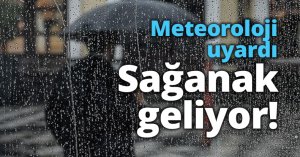 Sağanak geliyor!