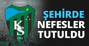 ŞEHİRDE NEFESLER TUTULDU