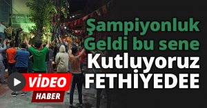 Şampiyonluk geldi bu sene