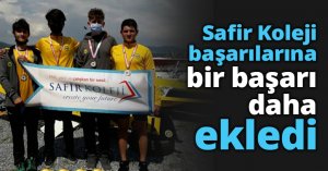Safir Koleji başarılarına bir başarı daha ekledi