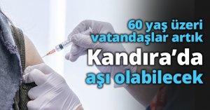 60 yaş üzeri vatandaşlar artık Kandıra’da aşı olabilecek