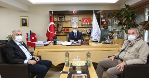 Başkan Aygün’den Konuklarına Taşköprü Aspir Yağı