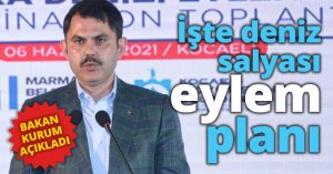 İşte deniz salyası eylem planı