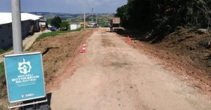 Körfez Himmetli köy yolu genişletiliyor