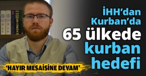 İHH’dan Kurban’da 65 ülkede kurban hedefi