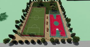 Karadenizliler Mahallesi’ne Modern Spor Alanı