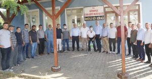 Başkan Söğüt köylere çıkarma yaptı