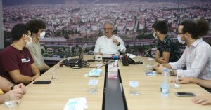 Başkan Aygün, GTÜ Rover Takımı’nı Konuk Etti