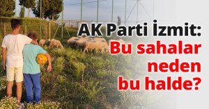 AK Parti İzmit: Bu sahalar neden bu halde?