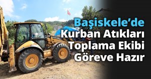 Başiskele’de Kurban Atıkları Toplama Ekibi Göreve Hazır