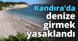 Kandıra’da denize girmek yasaklandı  