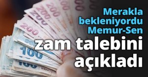 Merakla bekleniyordu Memur-Sen zam talebini açıkladı