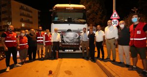 Yardım Tırı Derince’den dualarla uğurlandı