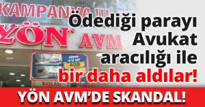 Ödediği parayı Avukat aracılığı ile bir daha aldılar!