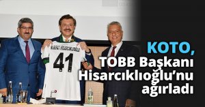 KOTO, TOBB Başkanı Hisarcıklıoğlu’nu ağırladı   