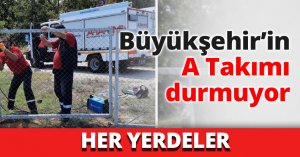 Büyükşehir’in A Takımı durmuyor