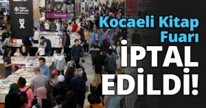 Kocaeli Kitap Fuarı iptal edildi